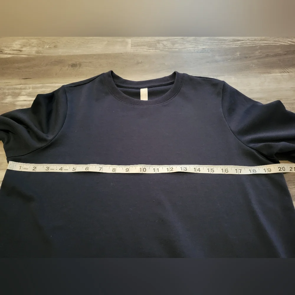 Athleta Women Gallery Top 2.0 Long Sleeve Navy Quarry Blue XS - Picture 8 of 12